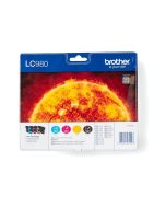 Brother LC980VALBP - 4er-Pack - Schwarz, Gelb