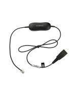 Jabra Smart Cord - Headset-Kabel - Schwarz