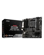 MSI B550M PRO-VDH WIFI, AMD, Sockel AM4, AMD Ryzen 3000 Series, Sockel AM4, DDR4-SDRAM, 128 GB