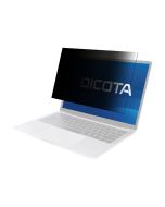 Dicota Blickschutzfilter für Notebook - Begrenzt den Betrachtungswinkel auf ±30° - 2-Wege - magnetisch - 34.5 cm (13.6")
