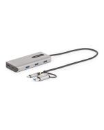 StarTech.com USB-A & USB-C Multiport Adapter, 2x HDMI (4K/1080p)