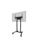Neomounts FL55-875BL1 TV-Trolley 55-100" - motorisiert - TÜV, Schwarz, Fester Bodenständer, Stahl, 110 kg, 139,7 cm (55"), 2,54 m (100")