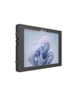 Compulocks Surface Pro 8-11 Apex Enclosure Wall Mount - Gehäuse - für Tablett - verriegelbar - hochwertiges Aluminium - Schwarz - Bildschirmgröße: 33.02 cm (13")