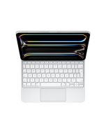 Apple Magic Keyboard - Tastatur und Foliohülle - mit Trackpad - hinterleuchtet - Apple Smart connector - QWERTY - International Englisch - weiß - für 11-inch iPad Pro (M4, M5)