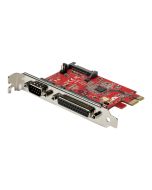 StarTech.com Startech PCIe-Karte mit serieller und paralleler Schnittstelle - PCI-Express-Kombi-Adapterkarte mit 1x DB25-Parallelschnittstelle & 1x serieller RS232-Schnittstelle (PEX1S1P950)