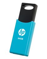 HP v212w, 64 GB, USB Typ-A, 2.0, 14 MB/s, Dia, Schwarz, Blau
