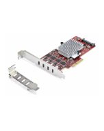 StarTech.com Startech 4-Port USB Type-C PCIe Card, USB-C 10Gb, 4x Controllers, TAA