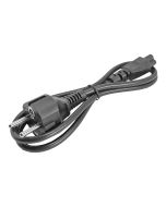 StarTech.com 1 m Laptop Ladekabel, EU Schuko auf C5, 2,5A 250V, 18AWG, Notebook / Laptop Ersatzstromkabel, Laptop Netzteil Stromkabel, Kleeblatt/Mickey Mouse Netzkabel (PXTNB3SEU1M)