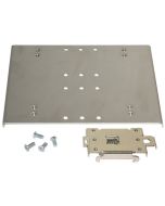 Shuttle DIR 01 DIN-Rail Mounting Kit for XPC slim series, Grau, China, DX30(V2), DL10J, DL20N(6), DS47, DS407(T), DS437(T), DS57Ux, DS67Ux, DS68U, DS77Ux, DS10Ux ,..., 164 mm, 134 mm, 7 mm