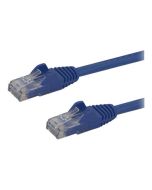 StarTech.com 1m CAT6 Ethernet Cable, 10 Gigabit Snagless RJ45 650MHz 100W PoE Patch Cord, CAT 6 10GbE UTP Network Cable w/Strain Relief, Blue, Wiring is UL Certified/TIA - Category 6 - 24AWG (N6PATC1MBL)