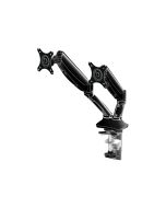 Iiyama DS3002C-B1 - Befestigungskit - einstellbarer Arm - für 2 Monitore - Schwarz - Bildschirmgröße: 25.4-68.6 cm (10"-27")