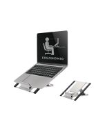 Neomounts NSLS100 - Aufstellung - für Notebook / Tablet - Silber - Bildschirmgröße: 25.4-55.9 cm (10"-22")