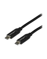 StarTech.com StarTech 2m 6ft USB C to USB C Cable - 5A PD - USB 2.0 USB-IF Certified - USB-Kabel - USB-C (M)