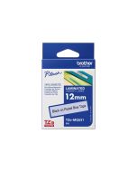 Brother TZe-MQ531 - Schwarz auf Pastellblau - Rolle (1,2 cm x 8 m)