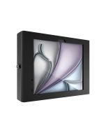 Compulocks iPad Air M2 & M3 11", Apex Secured Enclosure Wall Mount - Black - Gehäuse - für Tablett - Glasbefestigung, Raum - verriegelbar - hochwertiges Aluminium - Schwarz - Bildschirmgröße: 27.94 cm (11")