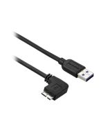 StarTech.com 2m Micro USB 3.0 Kabel - USB A zu links gewinkeltes Micro B USB Anschlusskabel - M/M - USB 3.1 Gen 1 (5 Gbit/s)