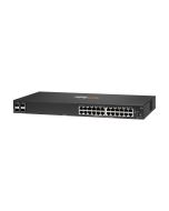 HPE Aruba Networking CX 6000 24p 10M/100M/1G 4p SFP 1G Switch - Switch - managed - 24 x 10/100/1000 + 4 x Gigabit SFP (Uplink)