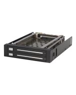StarTech.com SATA Wechselrahmen 3,5 Zoll trägerlos - Mobiles Festplatten Speicher Rack für 2x 6,4cm (2,5)