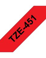 Brother TZE-451, Schwarz auf rot, TZ, Philippinen, 5 Jahr(e), Brother, 2,4 cm