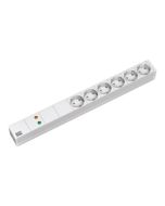 Bachmann Steckdosenleiste (Rack - einbaufähig) - Ausgangsanschlüsse: 6 - 1U - 48.3 cm (19")