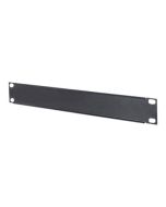 IC Intracom Intellinet 10" Blindabdeckung, 1 HE, verdeckt ungenutzte Bereiche in 10"-Schränken, Metall, schwarz - Blindabdeckung - Rack montierbar - Schwarz, RAL 9005 - 1U - 25.4 cm (10")