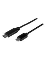 StarTech.com USB 2.0 USB-C auf Micro-B Kabel - 1m - USB C zu Micro B Anschlusskabel - USB-Kabel - USB-C (M)