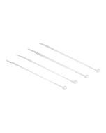 Delock Kabelbinder - 10 cm - durchsichtig (Packung mit 100)