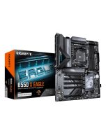Gigabyte B550 X EAGLE Mainboard, AMD, Sockel AM4, AMD Ryzen 5000 Series, AMD Ryzen 3000 Series, AMD Ryzen 4000 Series, Sockel AM4, DDR4-SDRAM, 128 GB