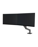 Ergotron LX Pro - Befestigungskit (Gelenkarm) - modular - für 2 LCD-Displays - Dunkelgrau - Bildschirmgröße: bis zu 68,6 cm (bis zu 27 Zoll)