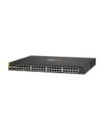 HPE Aruba Networking CX 6100 48G Class4 PoE 4SFP+ 740W Switch - Switch - L3 - managed - 48 x 10/100/1000 (PoE+)