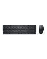 Dell Pro-Tastatur und -Maus – KM5221W - US international (QWERTY) - schwarz, Kabellos, RF Wireless, Plunger key switch, QWERTY, Schwarz, Maus enthalten