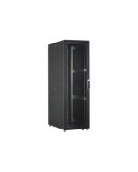DIGITUS Unique DN-19 SRV-42U-B-1 - Schrank Netzwerkschrank - Schwarz, RAL 9005 - 42HE - 48.3 cm (19")