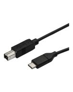 StarTech.com StarTech USB C to USB B Printer Cable - 10 ft / 3m - USB C Printer Cable - USB C to USB B Cable - USB Type C to Type B (USB2CB3M)