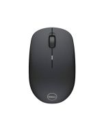 EMC DELL WM126 Wireless-Maus (schwarz), Beidhändig, Optisch, RF Wireless, 1000 DPI, Schwarz