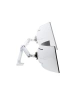Ergotron HX - Montagekomponente (Pivot) - robust - für LCD-Display - weiß - Bildschirmgröße: up to 124.5 cm (up to 49")