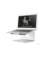 Neomounts NSLS050 - Aufstellung - für Notebook - Gebürstetes Aluminium - Silber - Bildschirmgröße: 25.4-43.2 cm (10"-17")