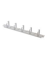 DIGITUS Kabelrangierpanel mit Kabelführungsbügeln für 483 mm (19")-Schränke, 1HE