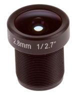 Axis M12 Megapixel - CCTV-Objektiv - feste Irisblende - M12-Anschluss - 2.8 mm - f/1.2 (Packung mit 10)