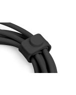DIGITUS USB-C Silikon Anschlusskabel, 0,5m, schwarz