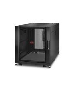 APC NetShelter SX - Schrank Netzwerkschrank - Schwarz - 12U - 48.3 cm (19")
