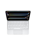 Apple Magic Keyboard - Tastatur und Foliohülle - mit Trackpad - hinterleuchtet - Apple Smart connector - QWERTZ - Deutsch - weiß - für 11-inch iPad Pro (M4, M5)