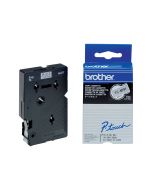 Brother TCM91 - Matt - 9 mm x schwarz auf durchsichtig
