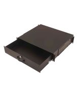 DIGITUS Abschließbare Schublade für 482,6 mm (19") Netzwerk- und Serverschränke, 2HE