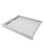 DIGITUS Fachboden mit variablen Befestigungsschienen zum Festeinbau in 483 mm (19")-Schränke