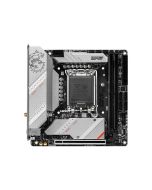 MSI MPG B760I EDGE WIFI - Motherboard - Mini-ITX - LGA1700 Sockel - B760 Chipsatz - USB 3.2 Gen 2, USB 3.2 Gen 1, USB-C 3.2 Gen2 - 2.5 Gigabit LAN, Wi-Fi 6E, Bluetooth - Onboard-Grafik (CPU erforderlich)