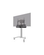 Neomounts AV30-500BL - Befestigungskit (Montageklammer) - für Video-Leiste - Universal - Schwarz - Bildschirmgröße: 109.2-279.4 cm (43"-110")