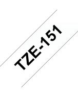 Brother Schriftband 24mm, Schwarz auf transparent, TZe, Schwarz, Wärmeübertragung, Philippinen, 5 Jahr(e)
