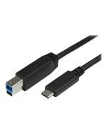 StarTech.com StarTech USB-C auf USB-B Kabel - St/St - 2m - USB 3.0 - USB B Kabel - USB C zu USB B Kabel - USB Typ C zu Typ B Kabel - USB-Kabel - USB-C (M)