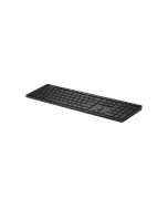 HP 495k - Tastatur - Dual-Modus, 3-Zonen-Layout, Multi-Gerät, flacher Tastenanschlag
