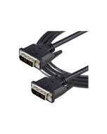 StarTech.com StarTech 2m DVI-D Single Link Kabel - St/St - DVI Monitorkabel - 1920x1200 - DVI Verbindungskabel/Anschlusskabel - Schwarz - DVI-Kabel - Single Link - DVI-D (M)